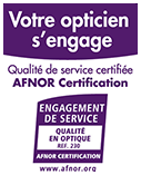 Afnor : Certification de votre opticien vue d'ailleurs